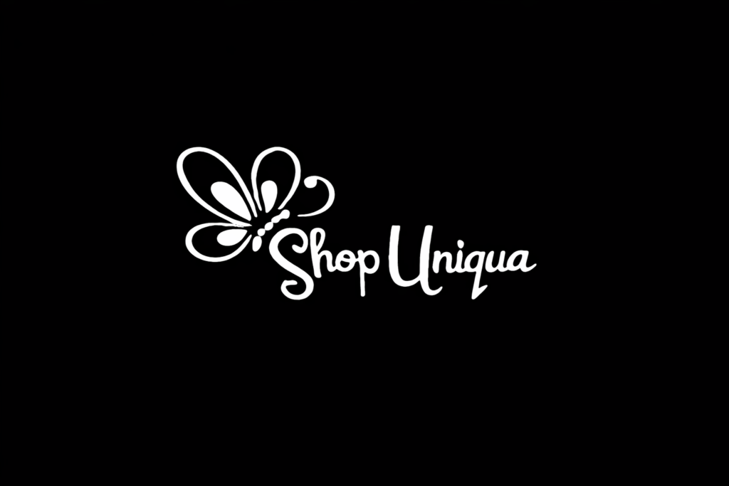 shop uniqua white logo